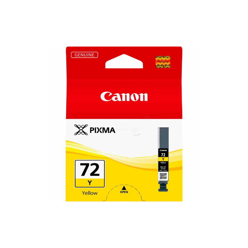 Inkjetpatrone PGI-72Y yellow   14ml CANON 6406B001 CANON 6406B001 14ml