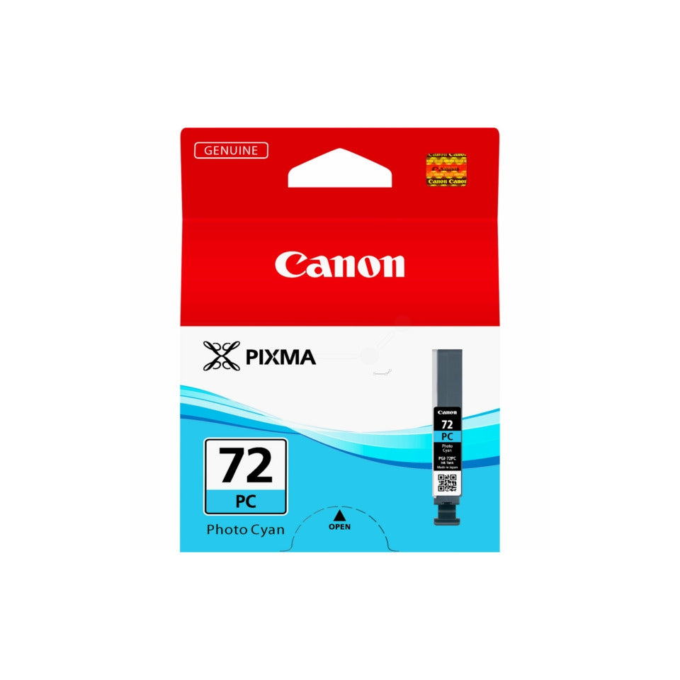 Inkjetpatrone PGI-72PC f.cyan   14ml CANON 6407B001 CANON 6407B001 14ml