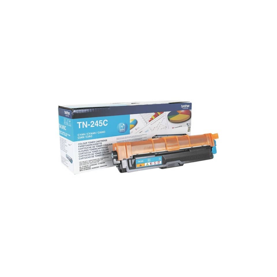 Lasertoner, 2.200 Seiten, cyan BROTHER TN245C