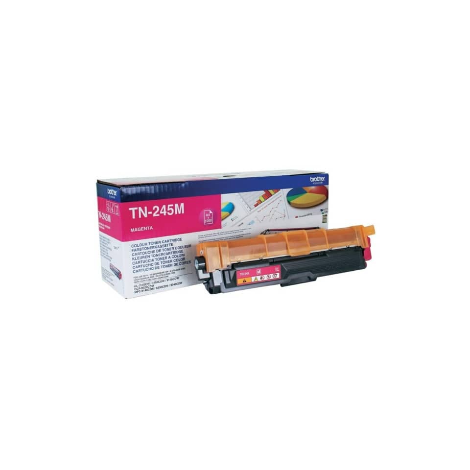Lasertoner, 2.200 Seiten, magenta BROTHER TN245M