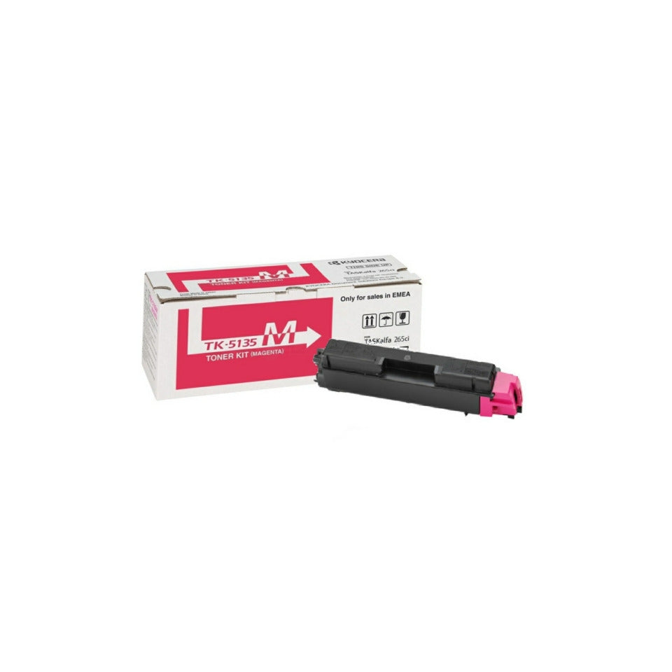 Lasertoner TK-5135M, 5.000 Seiten, magenta KYOCERA-MITA TK5135M KYOCERA 1T02PABNL0