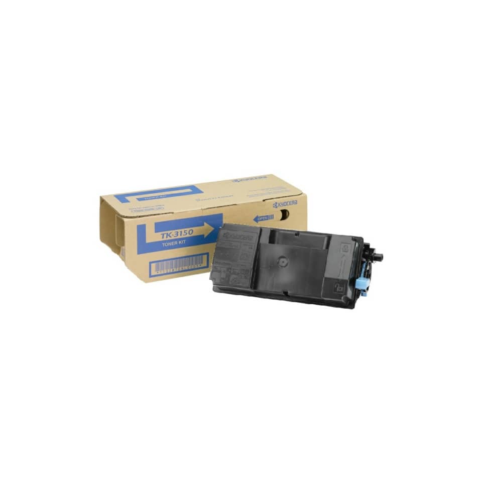 Lasertoner TK-3150, 14.500 Seiten, schwarz KYOCERA-MITA 1T02NX0NL0 KYOCERA 1T02NX0NL0