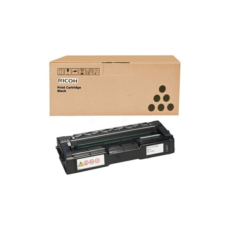 Lasertoner SPC252HE, 6.500 Seiten, schwarz RICOH 407716