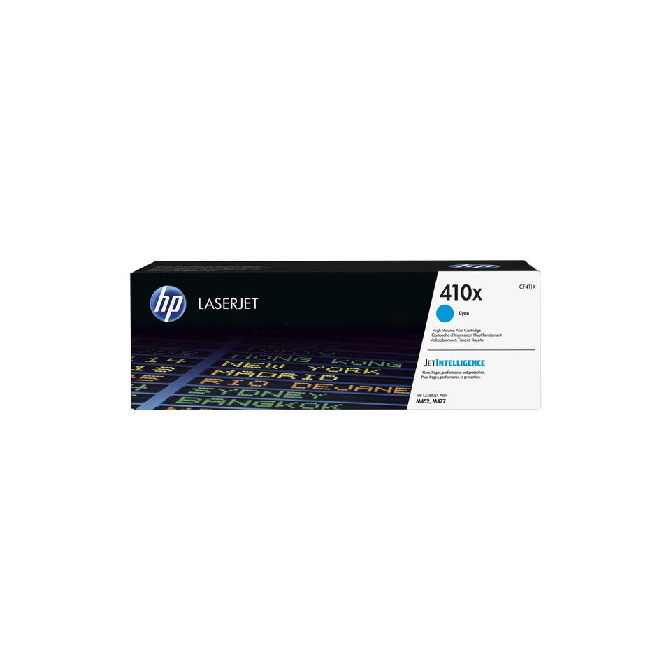 Lasertoner Nr. 411X, 5.000 Seiten,  cyan HP CF411X