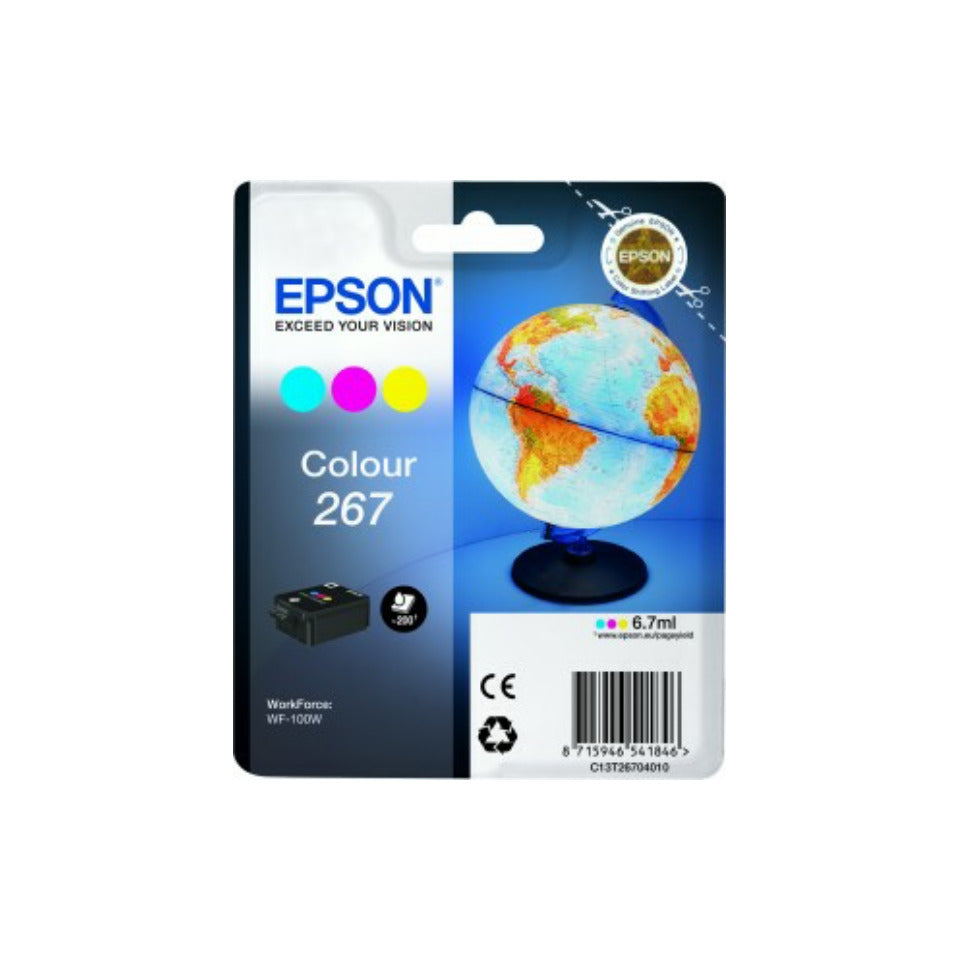 Inkjetpatrone Nr.267 3-farbig EPSON C13T26704010