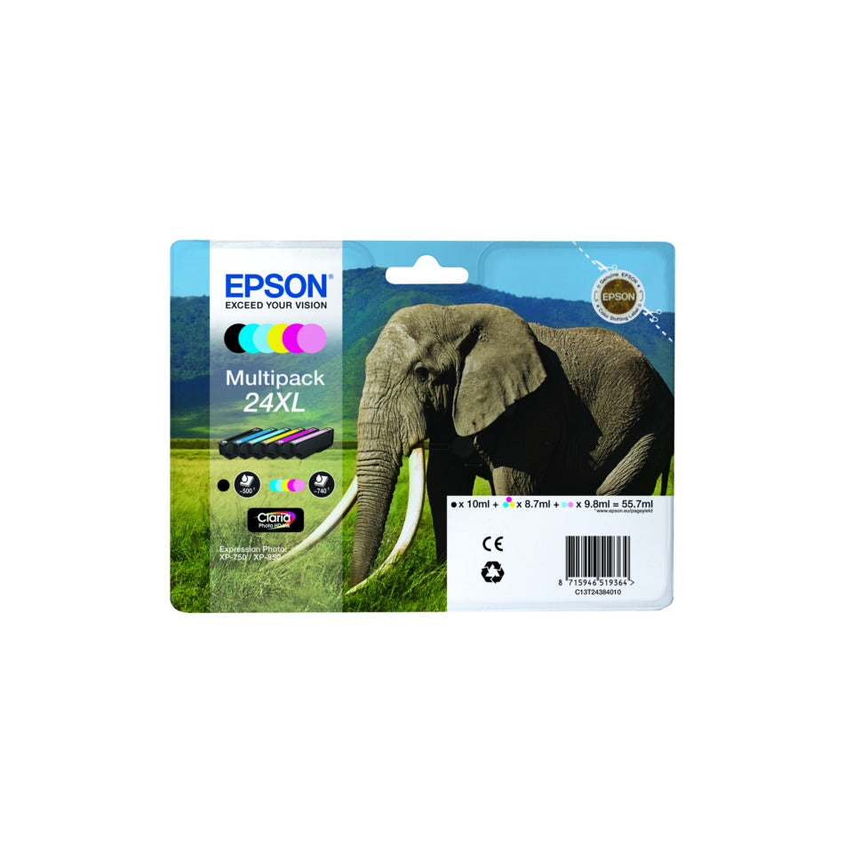 Multipack Nr.24XL 6-fbg. EPSON C13T24384011