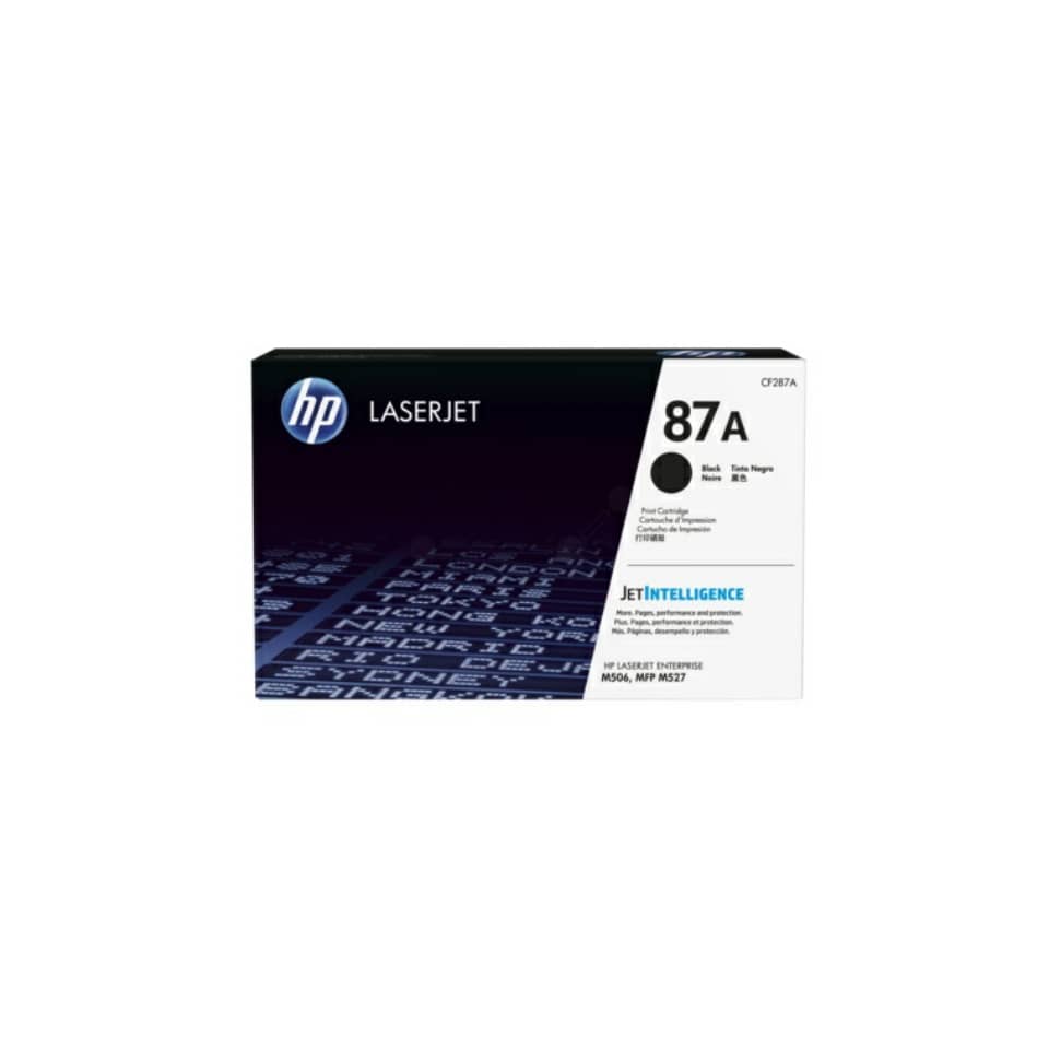 Lasertoner Nr. 87A, 8.550 Seiten, schwarz HP CF287A