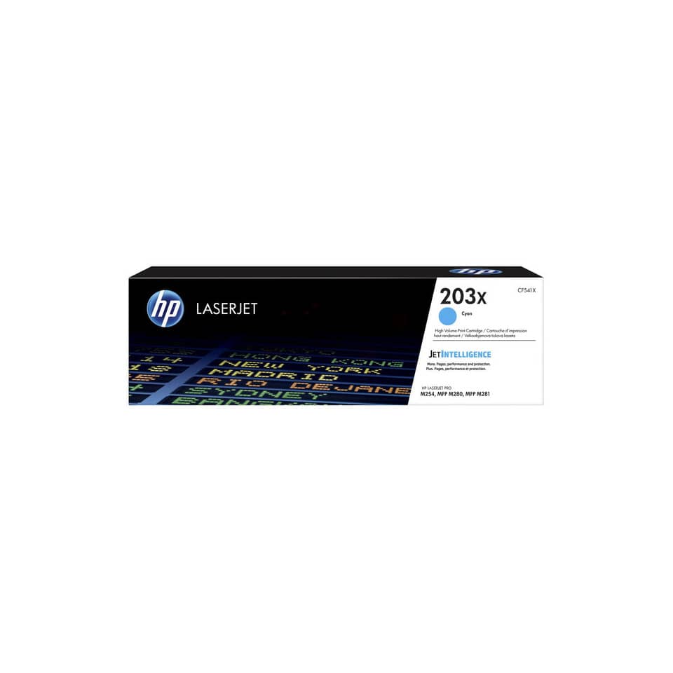 Lasertoner Nr. 203X, 2.500 Seiten, cyan HP CF541X