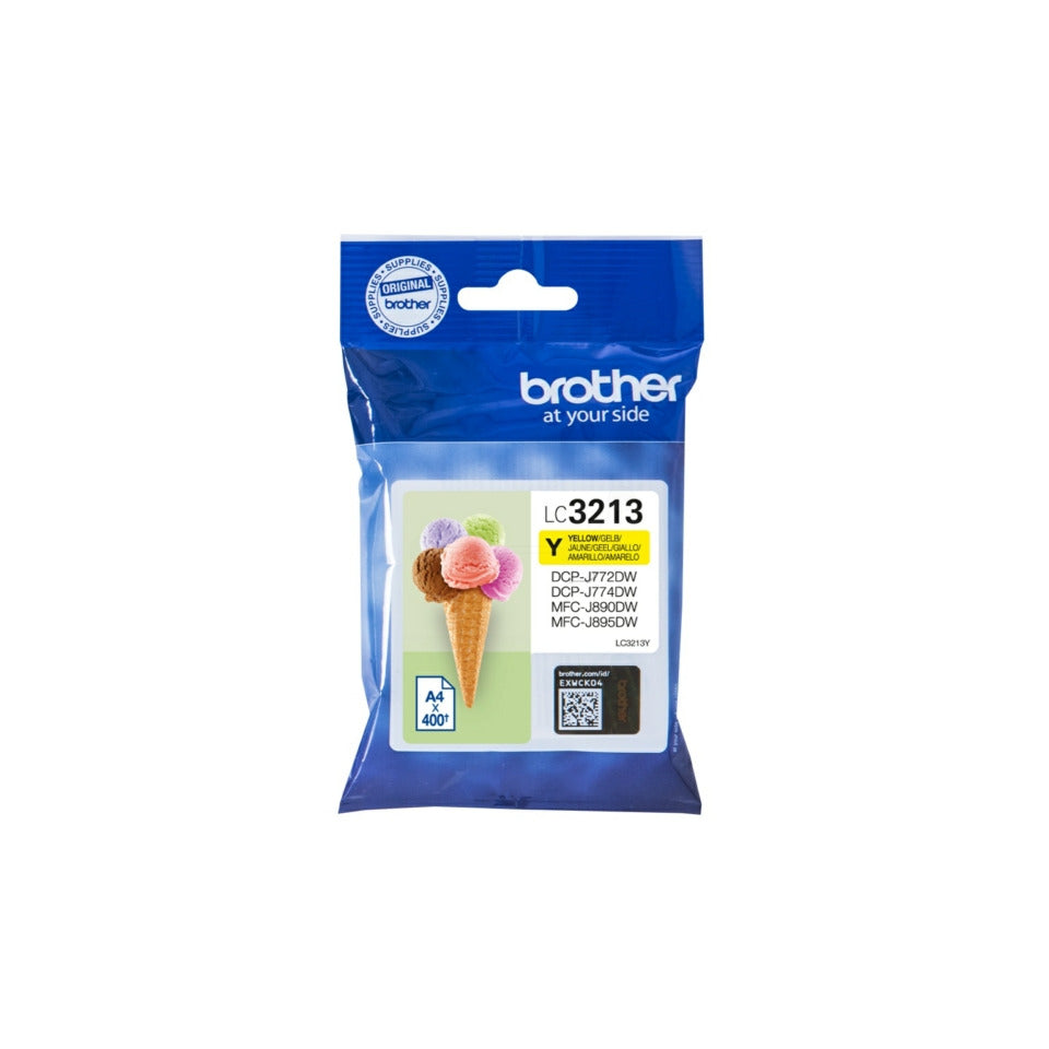 Inkjetpatrone, yellow BROTHER LC3213Y