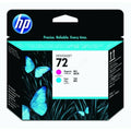 Original HP Druckkopf magenta +cyan (C9383A,72,NO72)