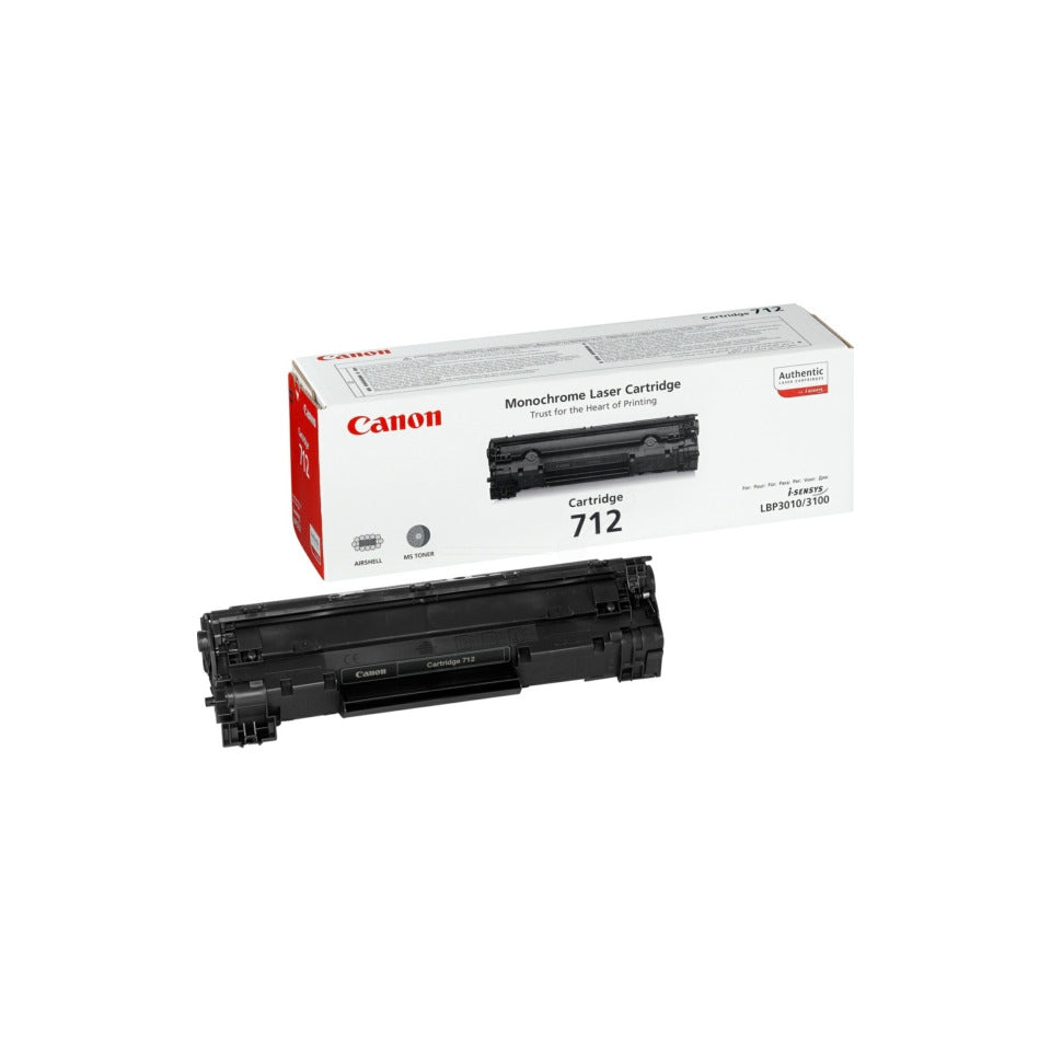 Lasertoner CRG-712, 1.500 Seiten, schwarz CANON 1870B002