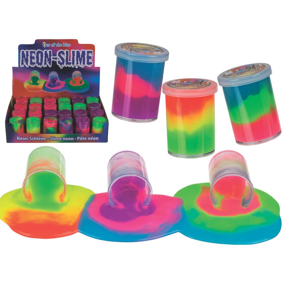 Slimy Rainbow Neon, 6cm, 65g OUT OF THE BLUE 12/2052 OOTB 12/2052 6cm 65g