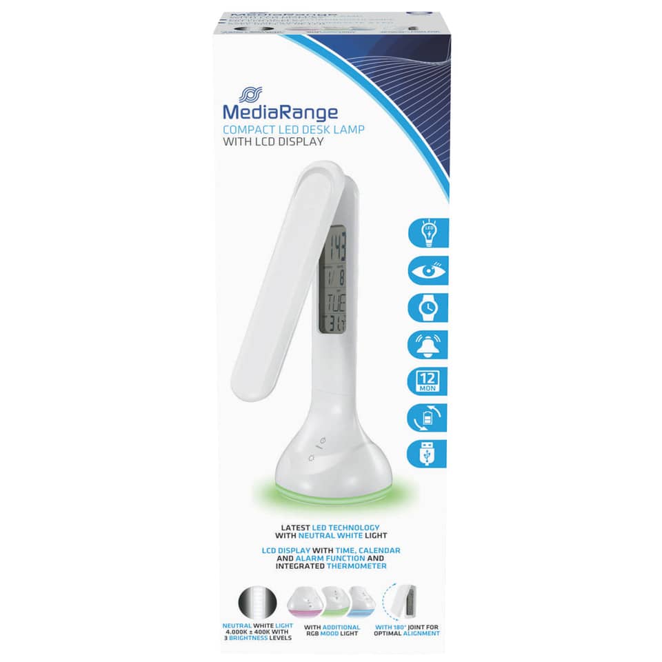 Tischleuchte LED, weiß MEDIARANGE MROS502