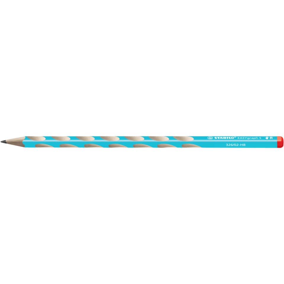 Bleistift EASYgraph S Metallic Edition Rechtshänder, HB, blau STABILO 326/02-HB