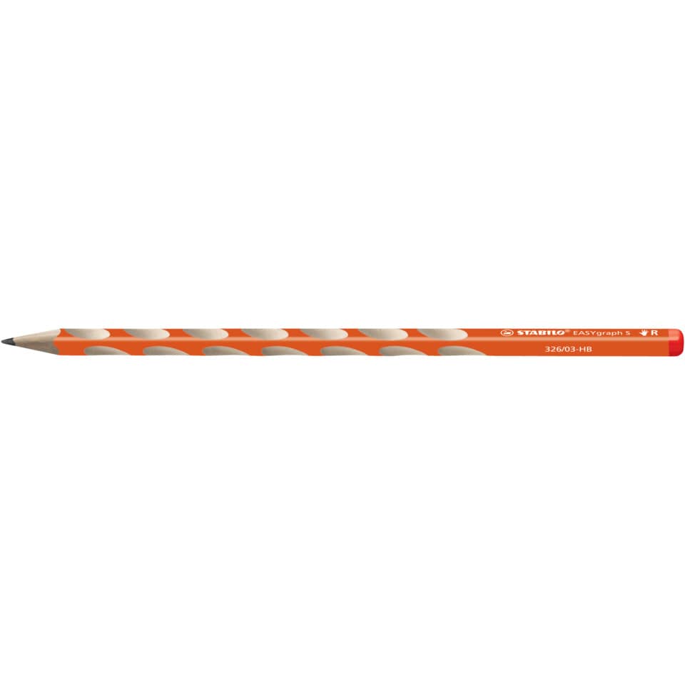 Bleistift EASYgraph S Rechtshänder, HB, orange STABILO 326/03-HB