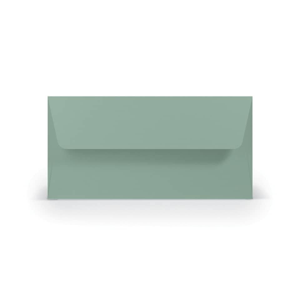 Briefumschlag Paperado, DIN lang, 100g/m², SF, nassklebend, eucalyptus RÖSSLER 16400267 RÖSSLER 16400267 DL
