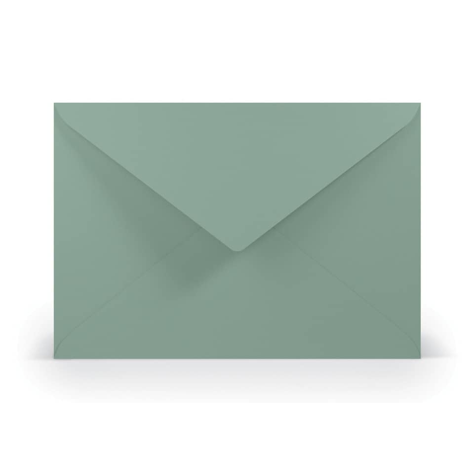 Briefumschlag Paperado, C5, 100g/m², SF, nassklebend, eucalyptus RÖSSLER 16401167 RÖSSLER 16401167 C5
