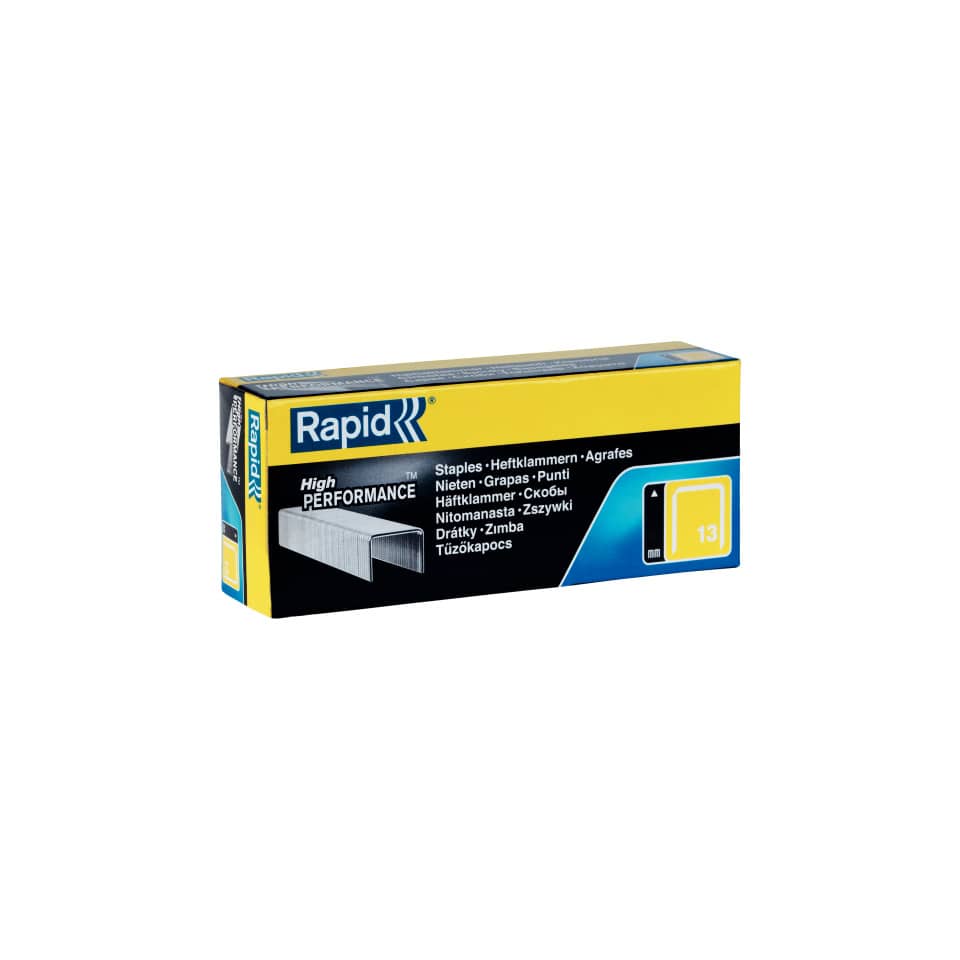 Heftklammern 13/6mm, verzinkt, 5000 Stück RAPID 11830700 RAPID 11830700  5000St