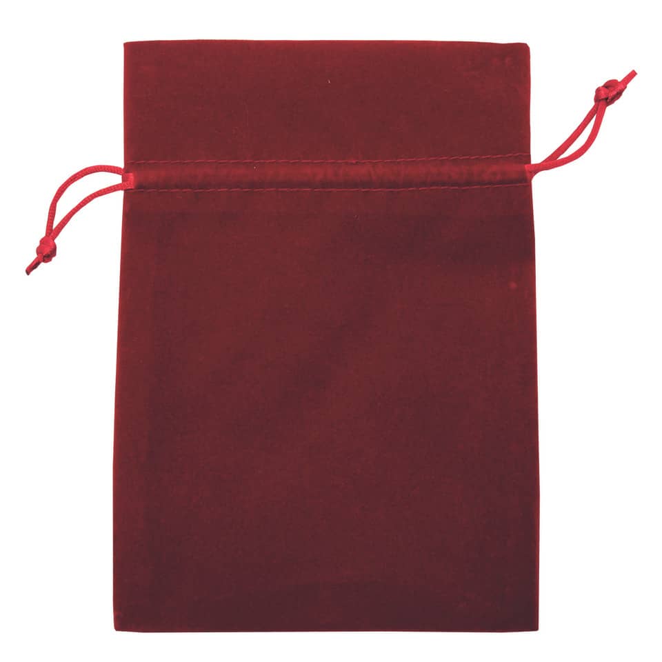 Weihnachts-Geschenksäckchen Samt, 18 x 13cm, rot GOLDINA Y080 13020 0012 GOLDINA Y080 13020 0012 18x13cm