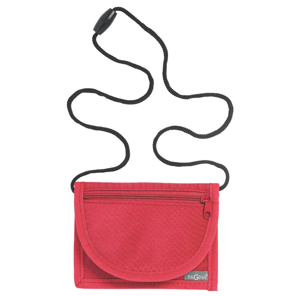 Brustbeutel Basic, 13 x 10 cm, rot PAGNA 99507-03
