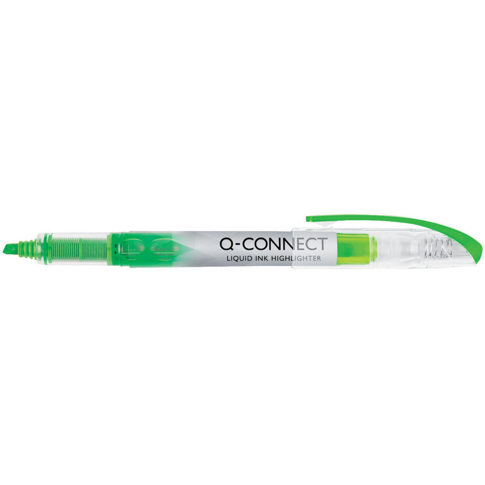 Textmarker, 1-4mm, grün Q-CONNECT KF00396 Q-CONNECT KF00396 Stiftform