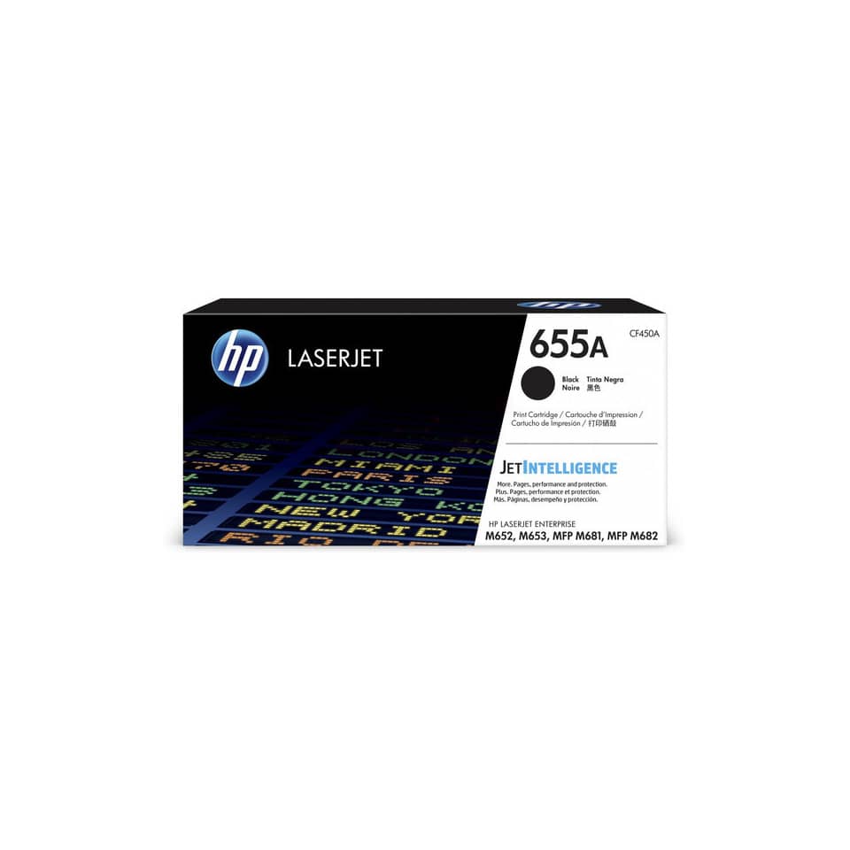 Lasertoner Nr. 655A, 12.500 Seiten, schwarz HP CF450A