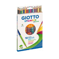Farbstifte Stilnovo Bicolor - 18er Kartonetui GIOTTO F25720000 LYRA GIOTTO F257200 Stilnovo