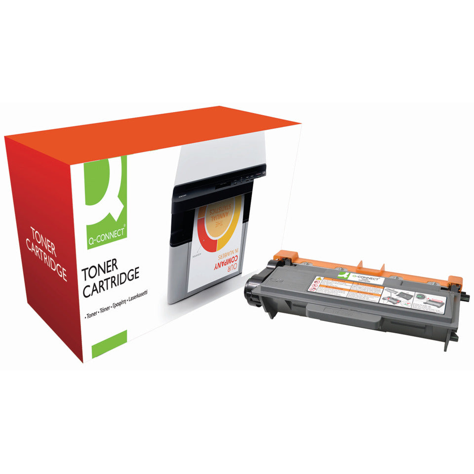 Lasertoner ersetzt Brother TN3390, 12.000 Seiten, schwarz Q-CONNECT KF17087 Q-CONNECT KF17087 Ersetzt TN3390