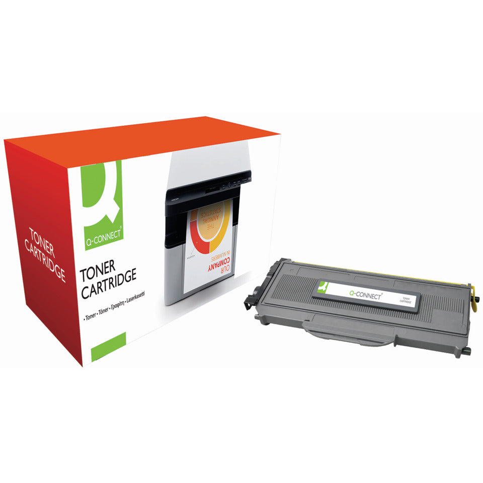 Lasertoner ersetzt Brother TN2110, 1.500 Seiten, schwarz Q-CONNECT KF15061 Q-CONNECT KF15061 Ersetzt TN2110