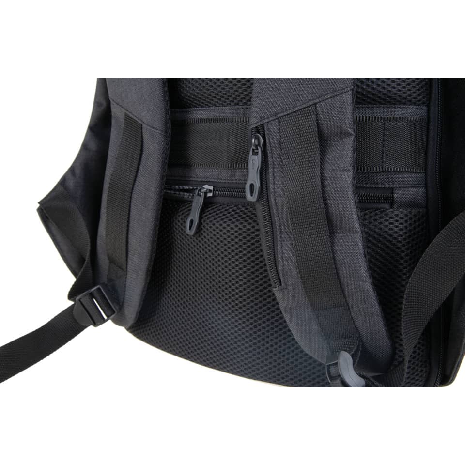 Rucksack SAFEPAK, 310 x 450 x 150 mm, 600D Polyester, anthrazit LIGHTPAK 46154 LIGHTPAK 46154 31x45x15cm