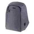 Rucksack SAFEPAK, 310 x 450 x 150 mm, 600D Polyester, grau LIGHTPAK 46153 LIGHTPAK 46153 31x45x15cm