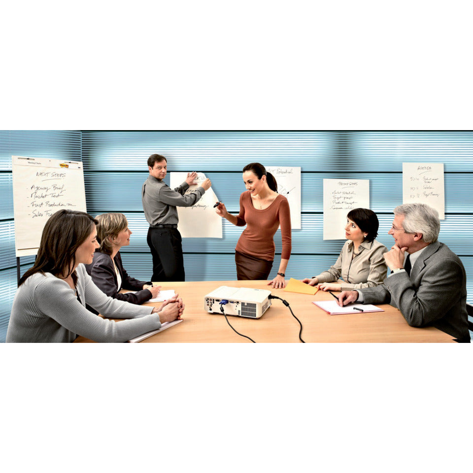 Flipchartblock Super Sticky Meeting Chart, weiß, 30% Recycling Papier, blanko, 30 Blatt POST-IT 559RP POST-IT 559RP 30Blatt