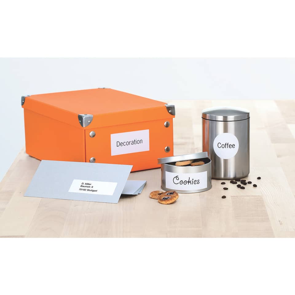 Etiketten Premium permanent, 105x48mm, 300 Stück, weiß HERMA 4363 HERMA 4363 300Et. 25Bl.
