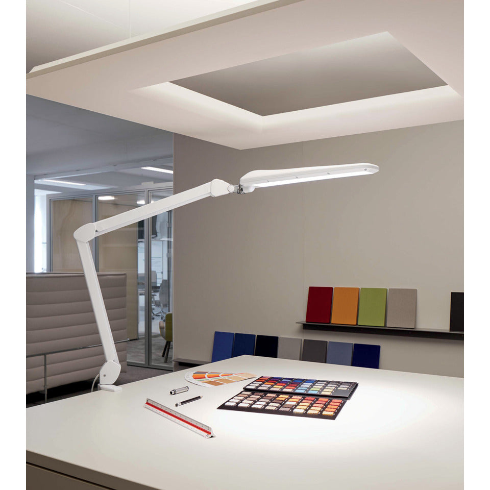 Arbeitsplatzleuchte LED MAULcarft, dimmbar, 6500 Kelvin, weiß MAUL 8205302 MAUL 8205302 LED dimmbar