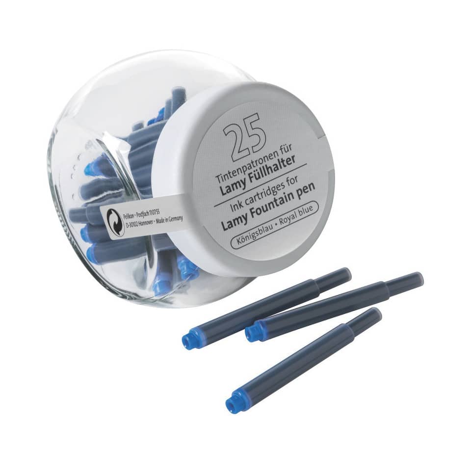 Tintenpatrone Lamy, 25 Stück, königsblau PELIKAN 105908 PELIKAN 105908/300002567