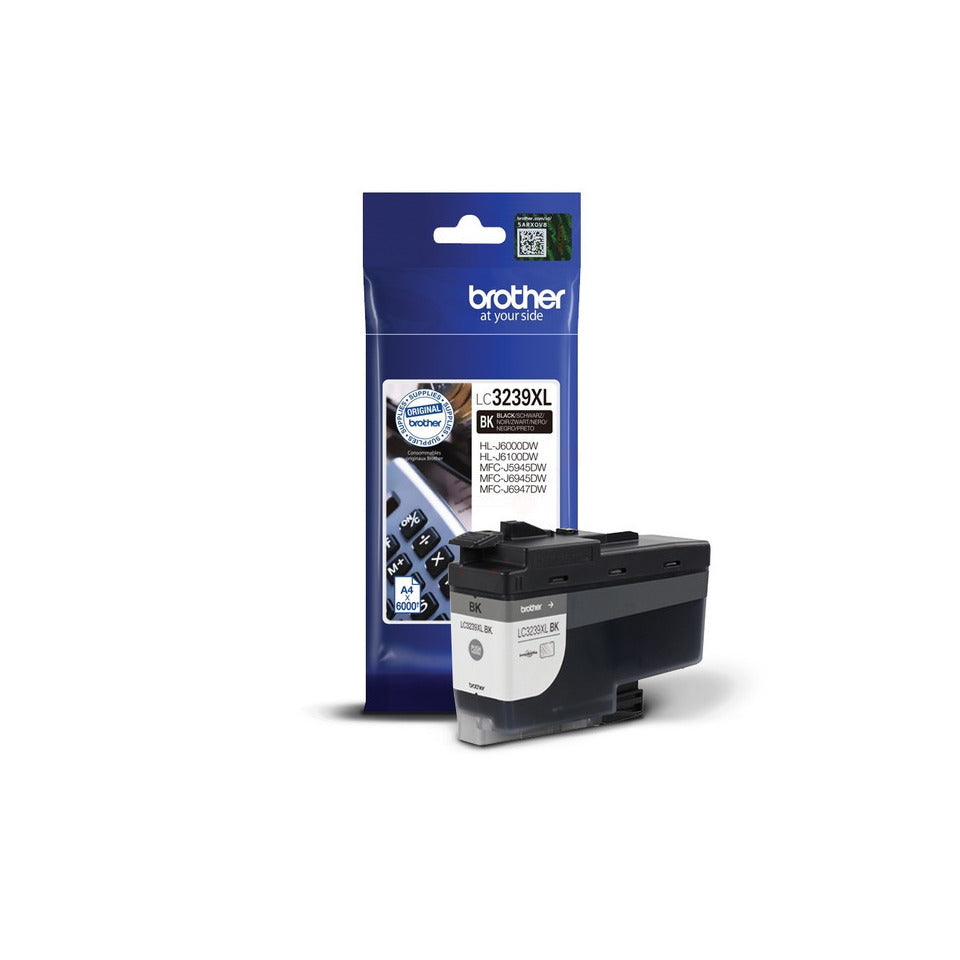 Inkjetpatrone, schwarz BROTHER LC3239XLBK