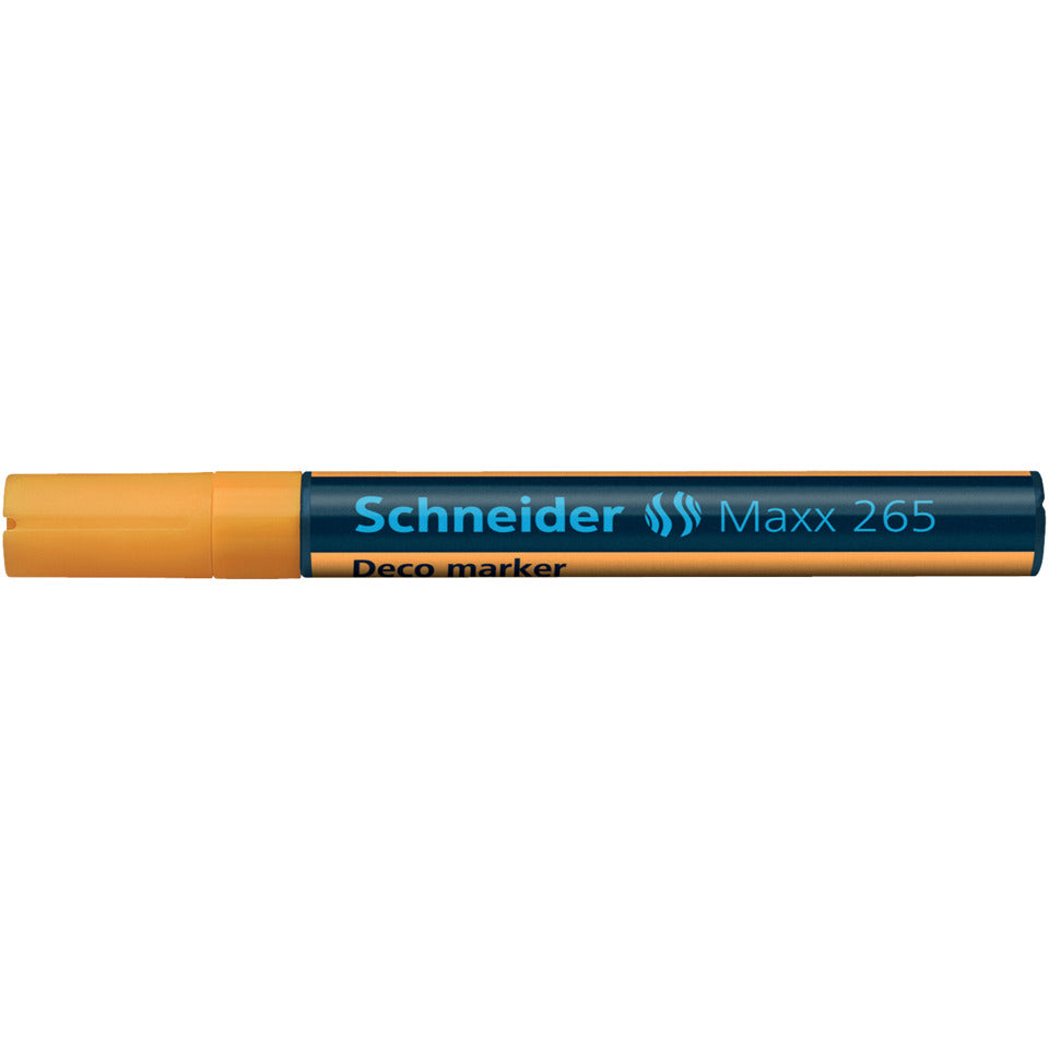 Windowmarker Decomarker Maxx 265, 2-3 mm, orange SCHNEIDER 126506 SCHNEIDER 126506 1-3mm