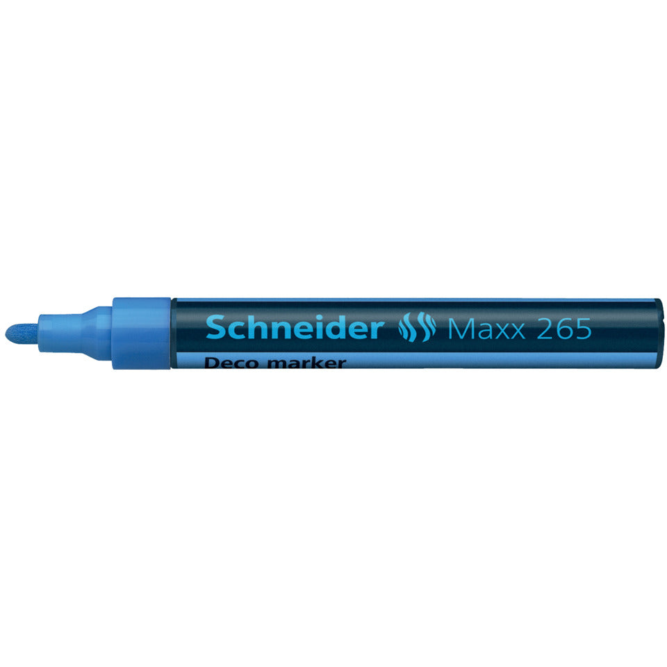 Windowmarker Decomarker Maxx 265, 2-3 mm, hellblau SCHNEIDER 126510 SCHNEIDER 126510 1-3mm