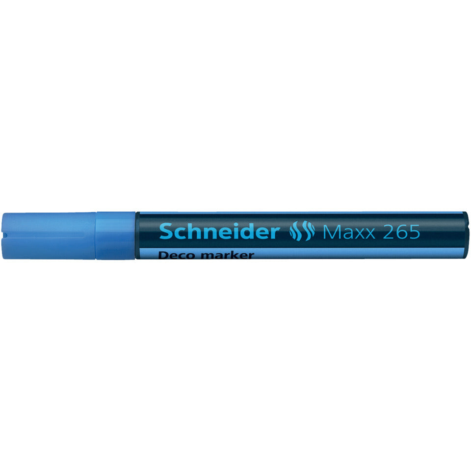 Windowmarker Decomarker Maxx 265, 2-3 mm, hellblau SCHNEIDER 126510 SCHNEIDER 126510 1-3mm