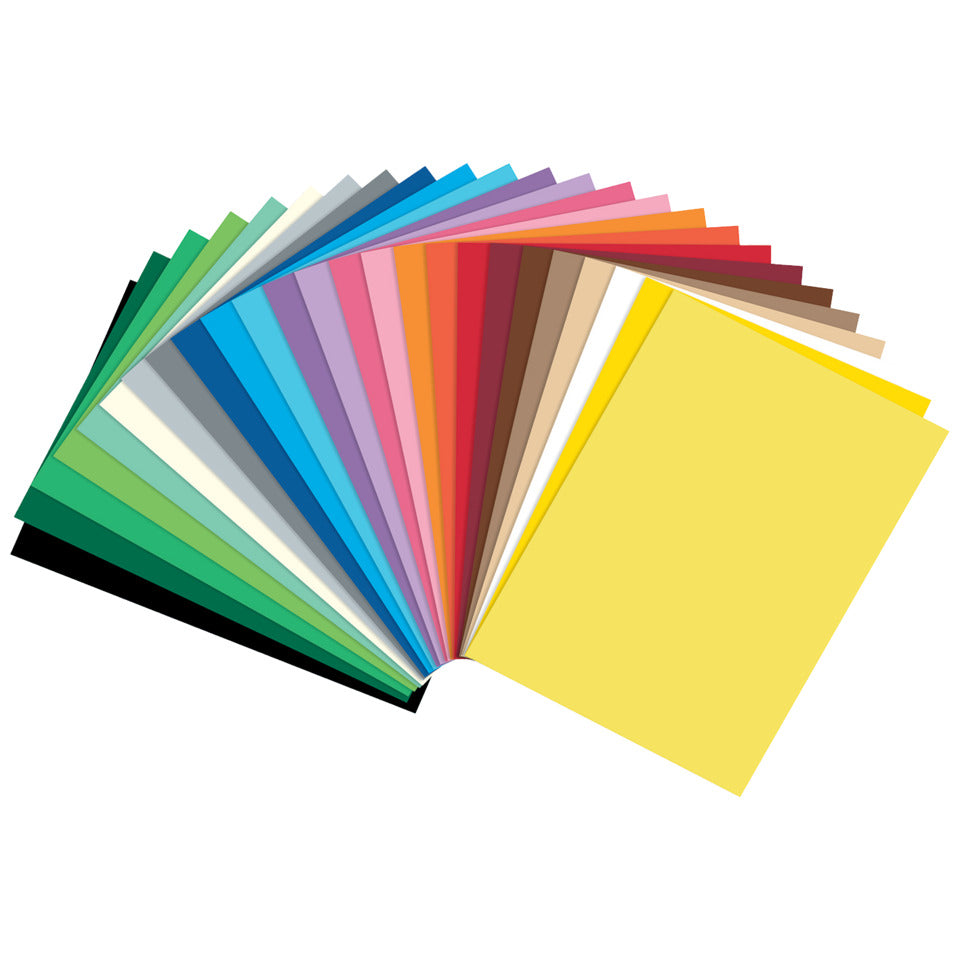 Tonkarton, A4, 130g/m², 100 Blatt, sortiert FOLIA 6499 FOLIA 6499 25 Farben