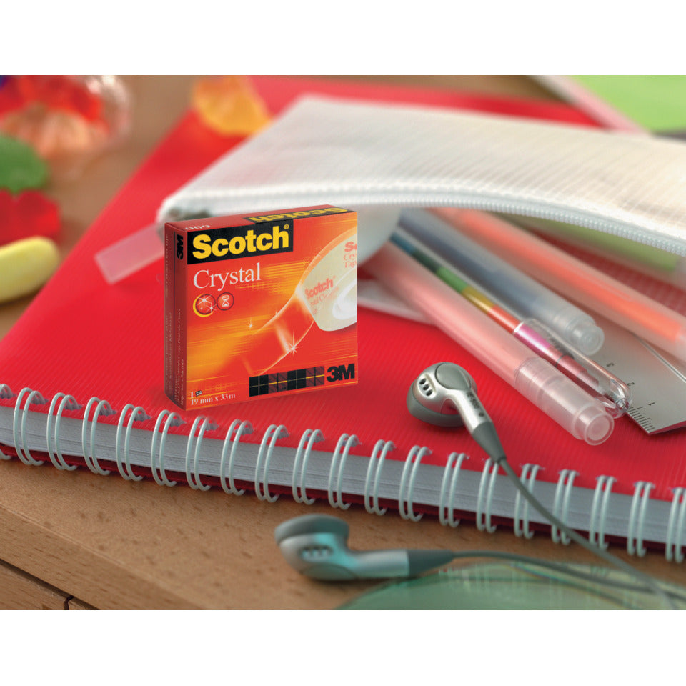 Klebefilm Crystal, 19mmx66m SCOTCH C6001966