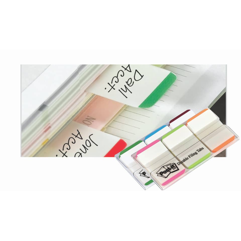 Haftstreifen Index Strong, 25,4x38mm, 3x22 Blatt, sortiert POST-IT 686L-PGO POST-IT 686L-PGOEU 3x22Streife