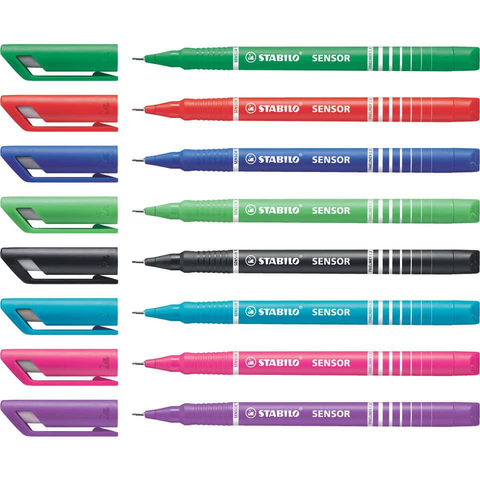 Fineliner SENSOR® fine, 0,3 mm, blau STABILO 189/41