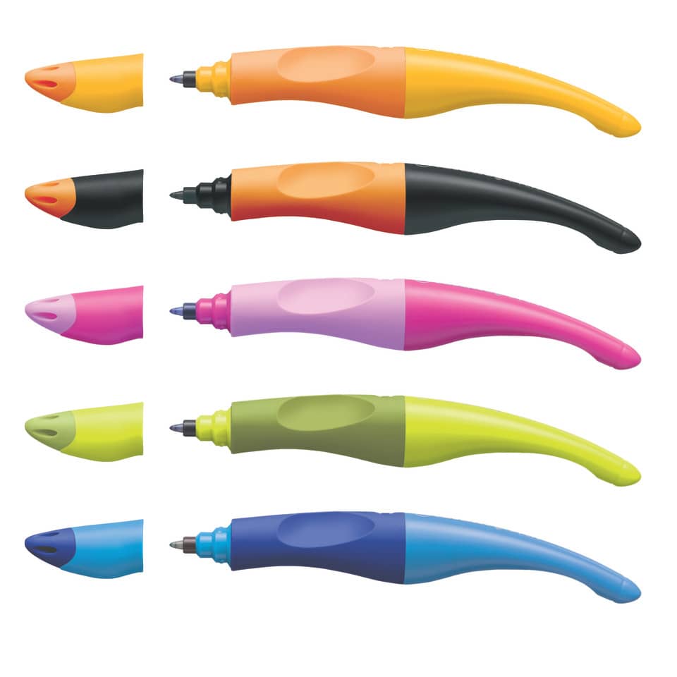 Tintenroller EASYoriginal, Rechtshänder, dunkelpink/hellpink STABILO B-46846-5 STABILO B-46846-5  rechts