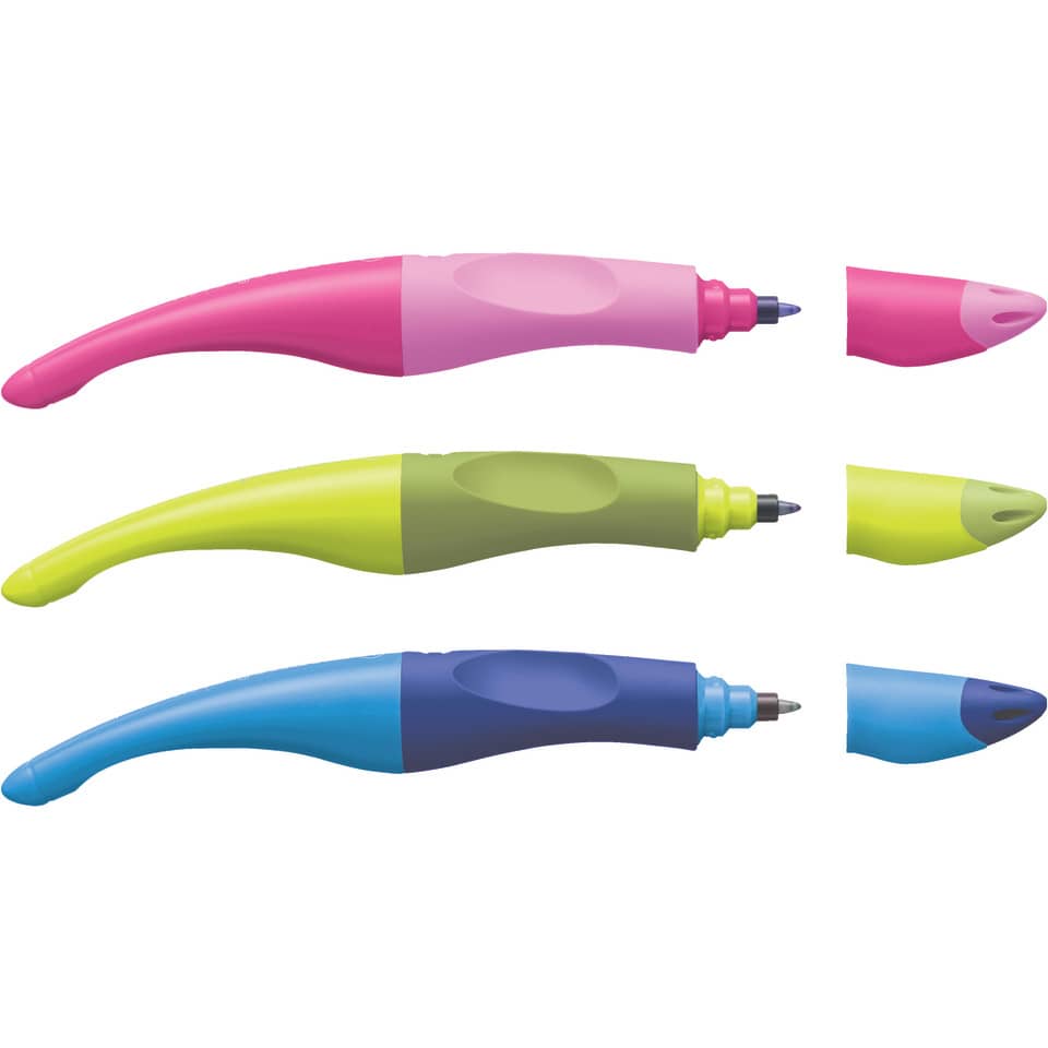 Tintenroller EASYoriginal, Linkshänder, dunkelblau/hellblau STABILO B-46834-3 STABILO B-46834-3 links
