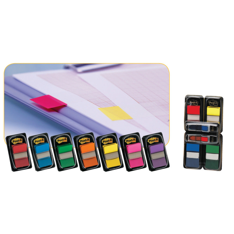 Haftstreifen Index Promotion, 50 Blatt, sortiert POST-IT 680-P12 POST-IT 680-P12 4Bk gratis