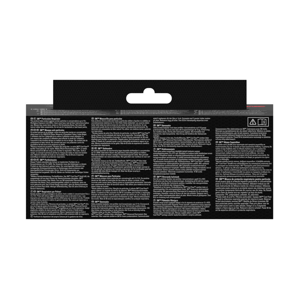 Atemschutzmaske Aura™ Partikelmaske für Elektrowerkzeugarbeiten, FFP2, 2er Pack 3M 9322-2 3M 9322C2