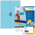 Etiketten permanent, 105x148mm, 400 Stück, blau HERMA 4398 HERMA 4398 SuperPrint