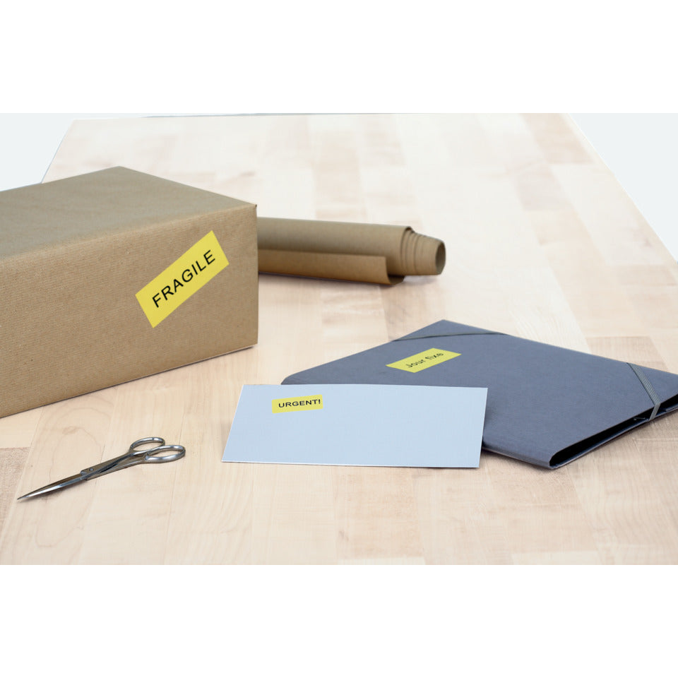 Etiketten permanent, 105x37mm, 1600 Stück, gelb HERMA 4256 HERMA 4256 Besorgung
