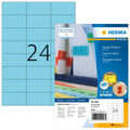 Etiketten permanent, 70x37mm, 2400 Stück, blau HERMA 4408 HERMA 4408 SuperPrint